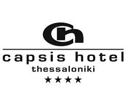 Λογότυπο Capsis Hotel Thessaloniki. Συνεργασία με Κύρο Ασφή για Digital Marketing.