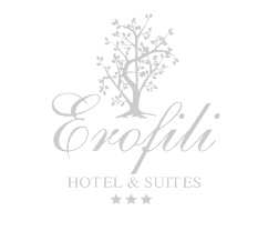Λογότυπο Erofili Hotel Πήλιο. Συνεργασία με Κύρο Ασφή για Digital Marketing.