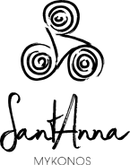 Λογότυπο Santanna. Συνεργασία με Κύρο Ασφή για Digital Marketing.